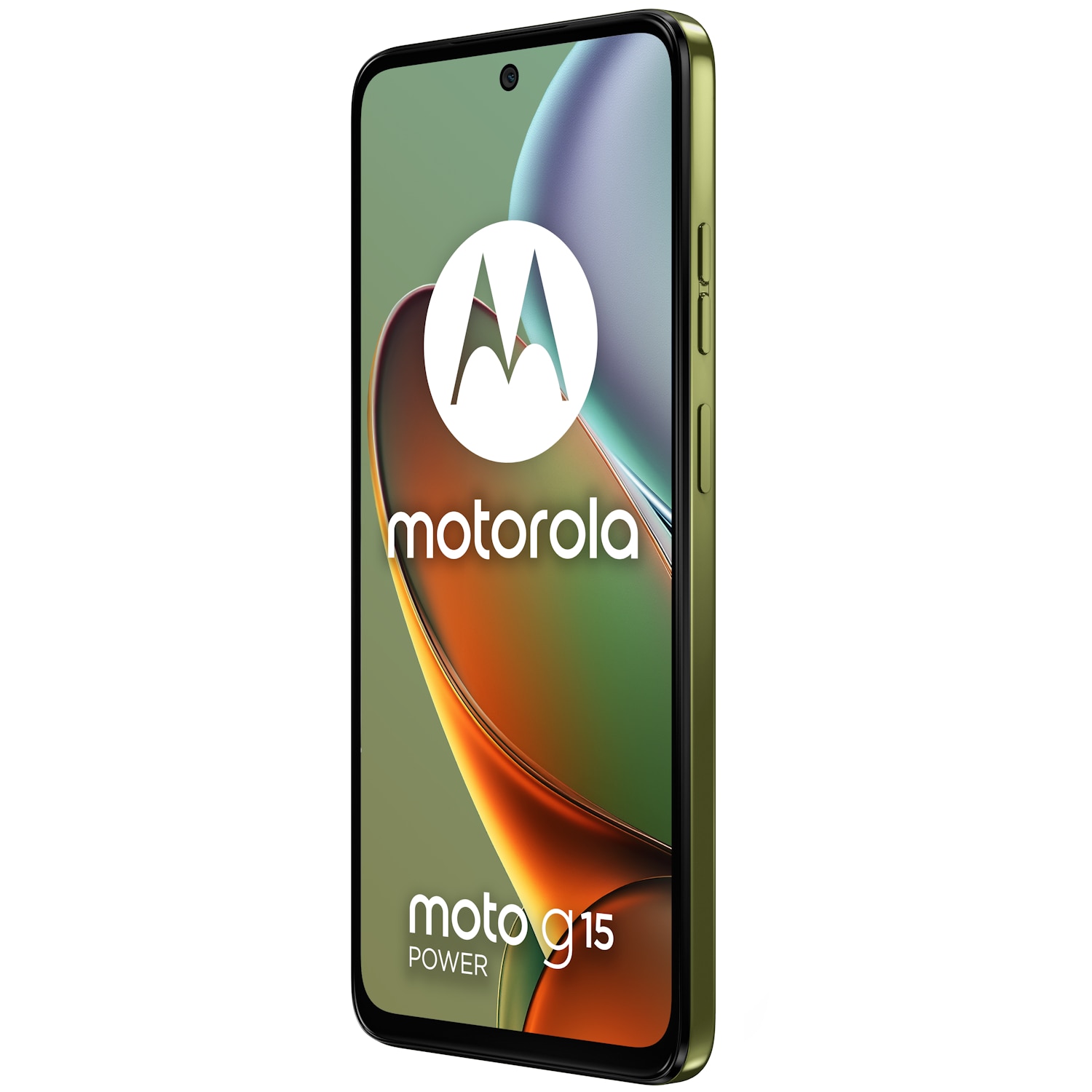 Telefon mobil Motorola moto g15 power, Dual SIM, 256GB, 8GB RAM, 6000 mAh, Iguana Green