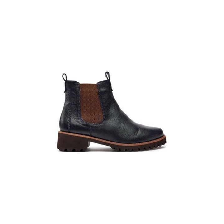Ghete dama Ara, 304400902, Piele naturala, Albastru, Albastru, 36.5