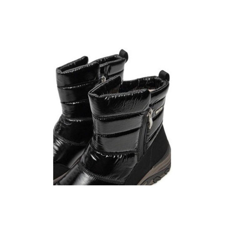 Ghete dama Caprice, 304317392, Textil, Negru, Negru, 36