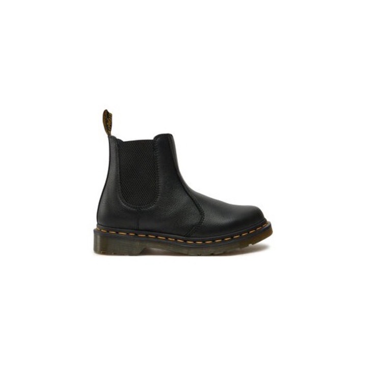 Dr. Martens női csizma, 305058911, Valódi bőr, Fekete, Fekete