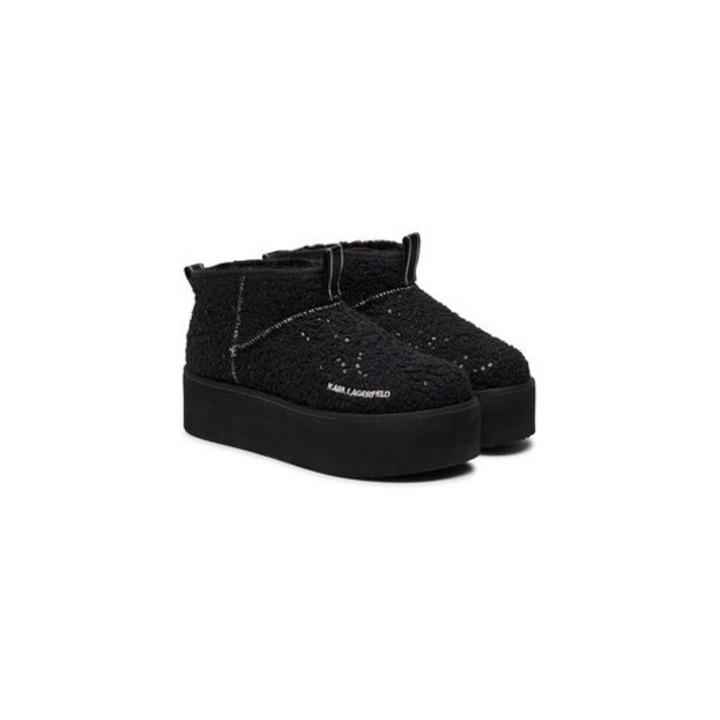 Ghete dama Karl Lagerfeld, 304499388, Textil, 41 EU, Negru