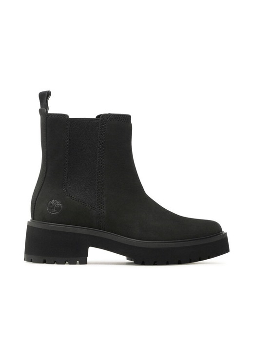 Ghete dama Timberland, 301431381, Piele naturala, Negru, Negru