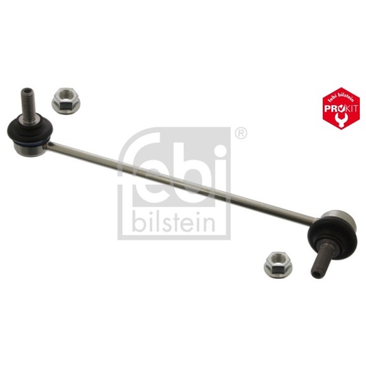 Stabilizator Bara, Febi Bilstein, Bara De Torsionare, M12x1.75, Lungime 290 mm, Os Frontal, Din Dreapta, Cu Piulita Autocontracanta