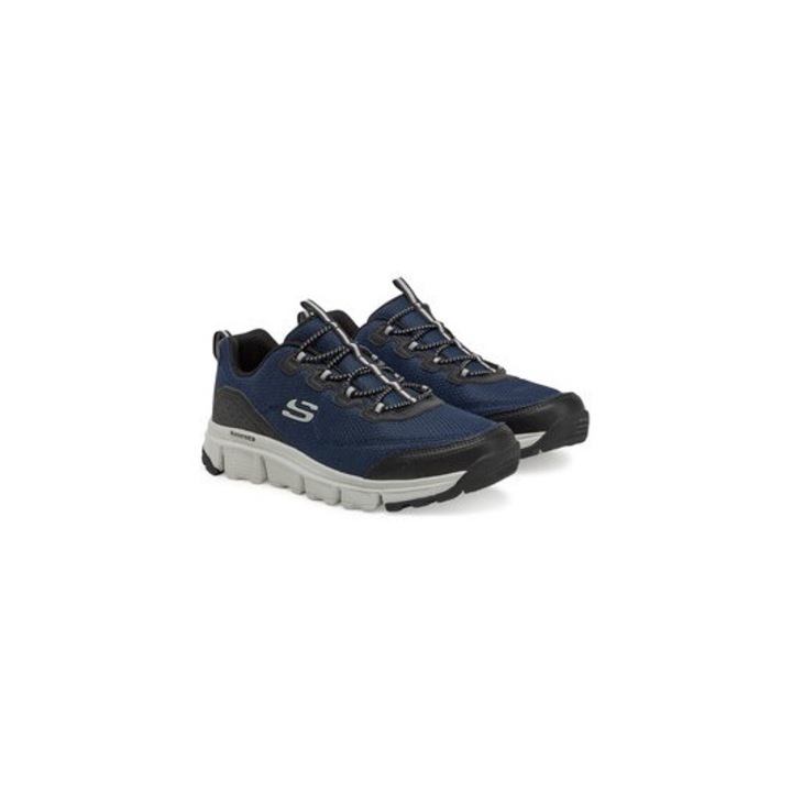 Skechers Férfi Sportcipő, 304744068, Textil, Kék, Kék