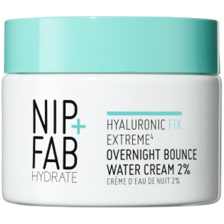 NIP+FAB Hyaluronic Fix Extreme 4 éjszakai arckrém, 2%, 50 ml