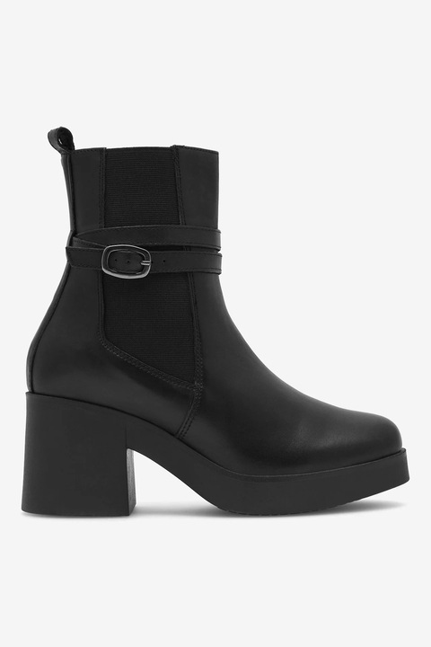 Дамски боти Lasocki, 5905588241270, Естествена кожа, Черни, Черен