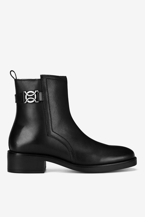 Ghete dama Lasocki, 5905588965930, Piele naturala, Negru, Negru