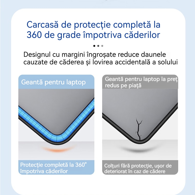 Geanta laptop portabila Fudisenn®, 13'', 14'', 15'', 16'' inch, compatibila Macbook Pro, Air，Lenovo，Samsung, Huawei，pentru notebook, ultrabook, captusit interior cu microfibra, 3 buzunare exterioare, impermeabila, Kaki，42×30cm