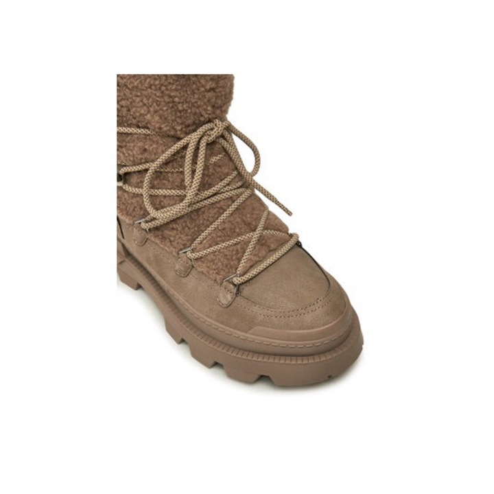 Ghete dama Lee Cooper, 304322839, Piele ecologica, 37 EU, Bej