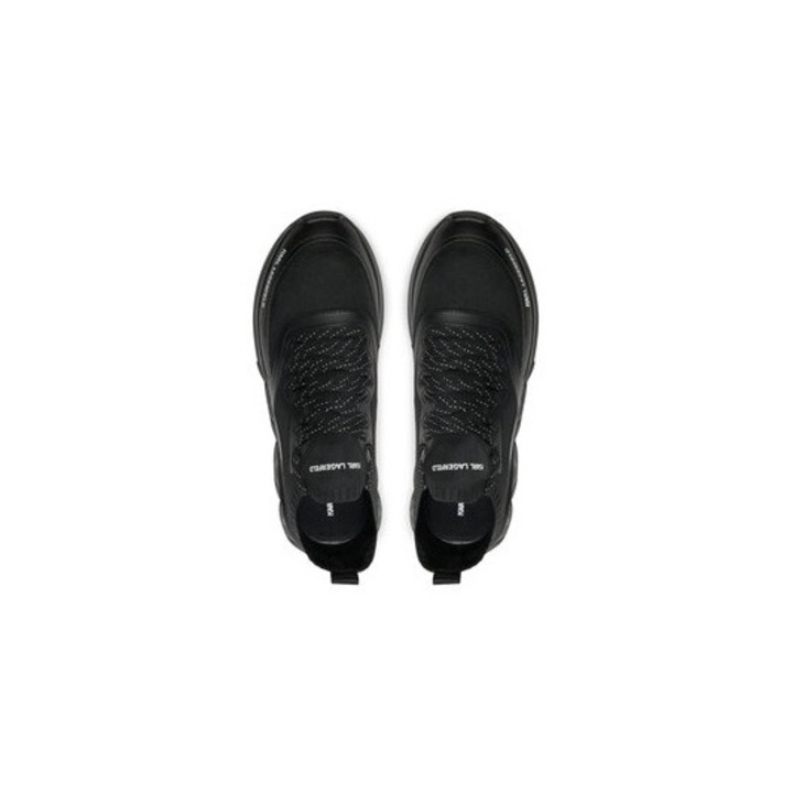 Pantofi sport barbati Karl Lagerfeld, 304497285, Textil, 46 EU, Negru