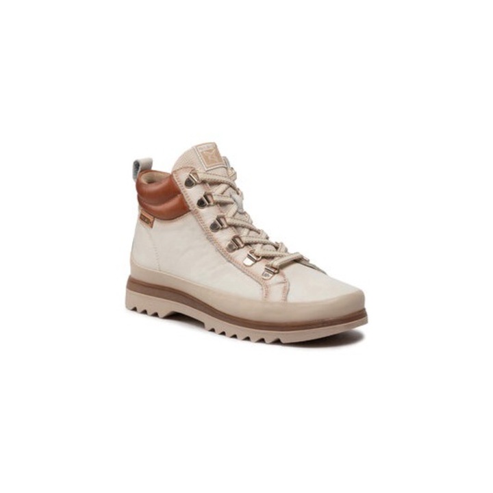 Ghete dama Pikolinos, 301974666, Piele naturala, Bej, Bej