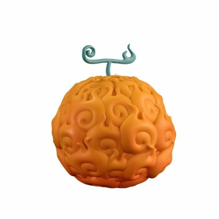 Plastoy akciófigura, One Piece, narancssárga/kék