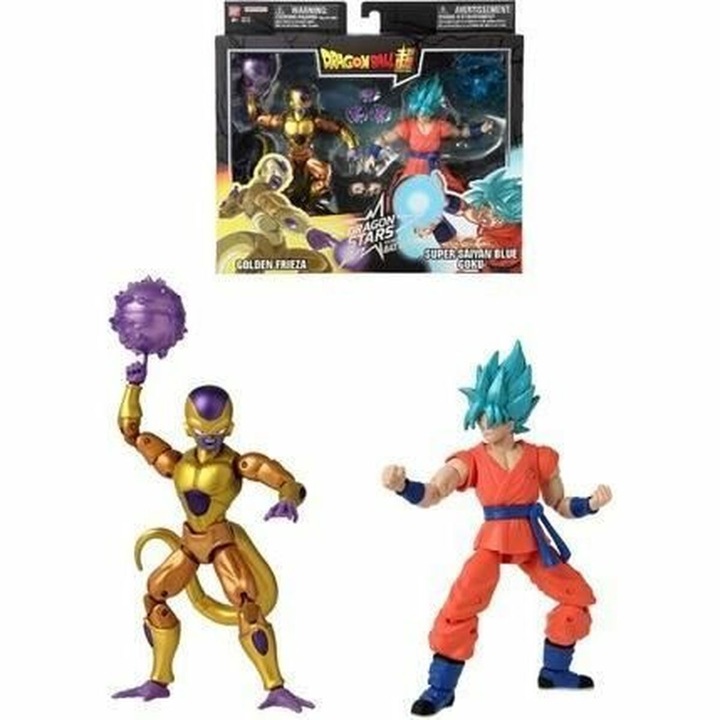 Фигурка Dragon Ball, Golden Frieza vs Super Saiyan Blue Goku, 17 см