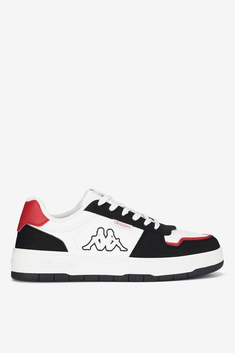 Pantofi sport barbati Kappa, 5905588739869, Sintetic, Alb, Alb