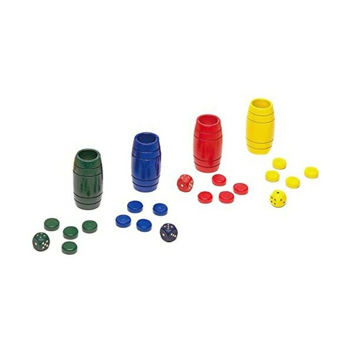 Shakers társasjáték kockával, Cayro, fa, 3+ évre