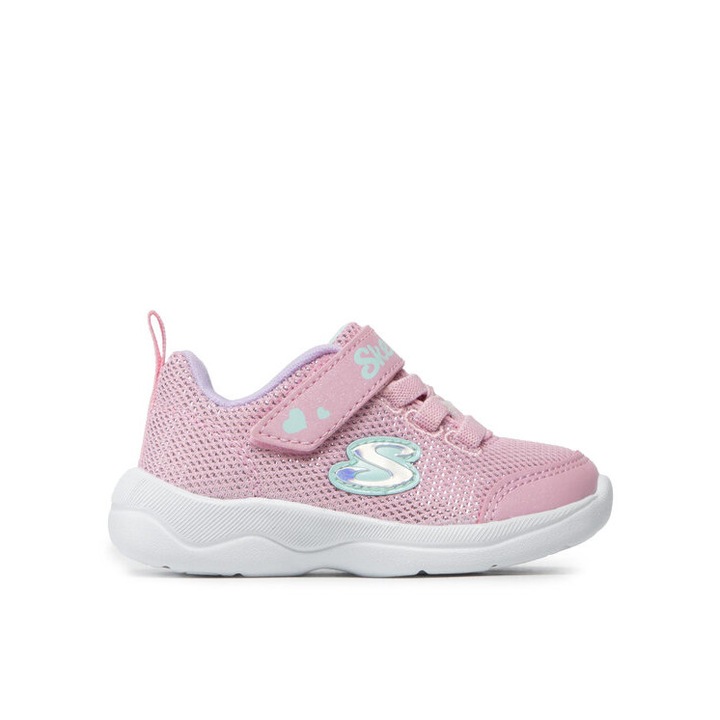 Pantofi sport fete Skechers, 209078152, Textil, Roz, Roz