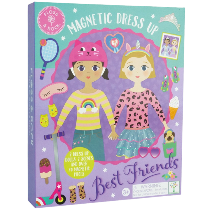 Set magnetic Floss & Rock, Dress up, Best Friends