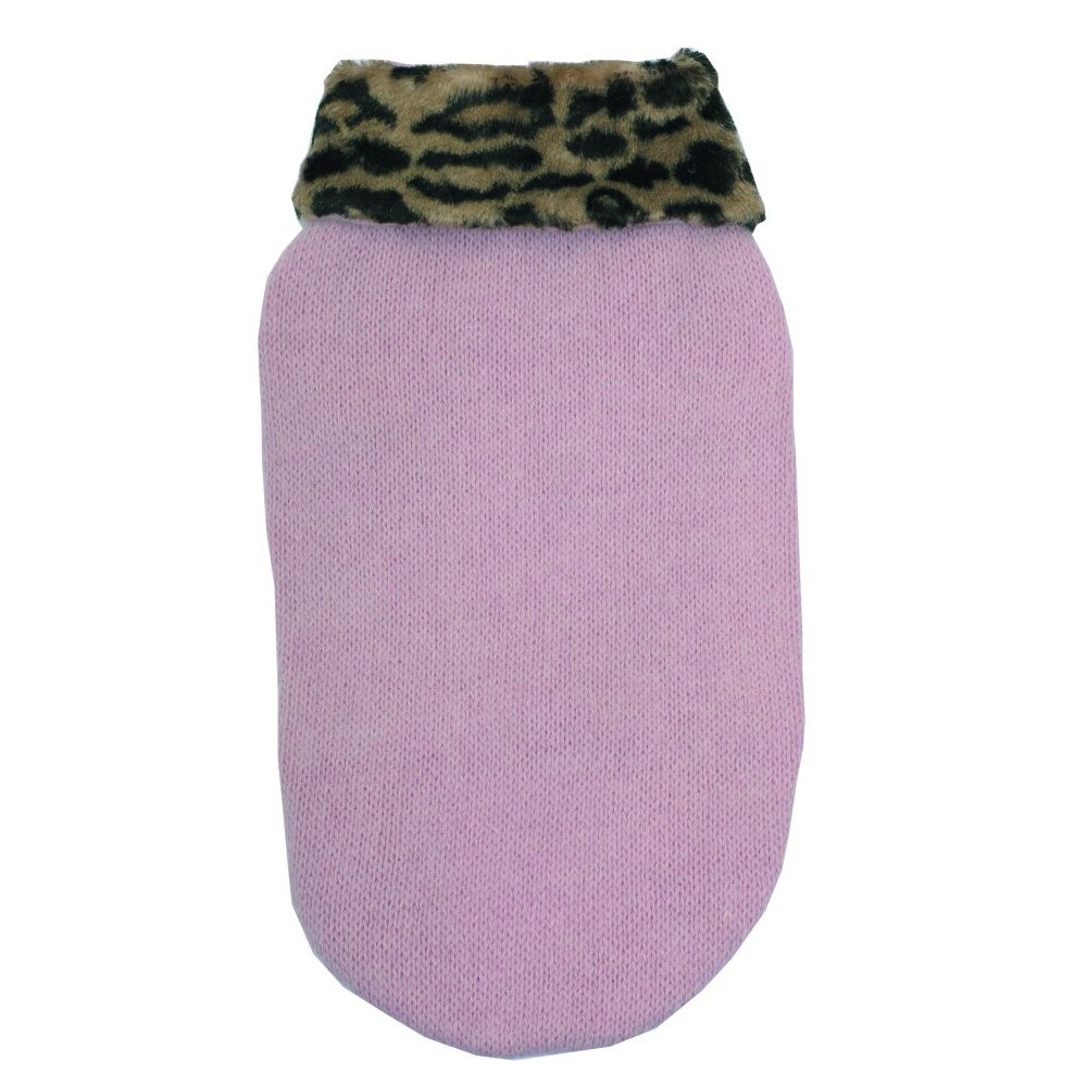 Pulover cu nasture Swarovski pentru caini - Asia- S