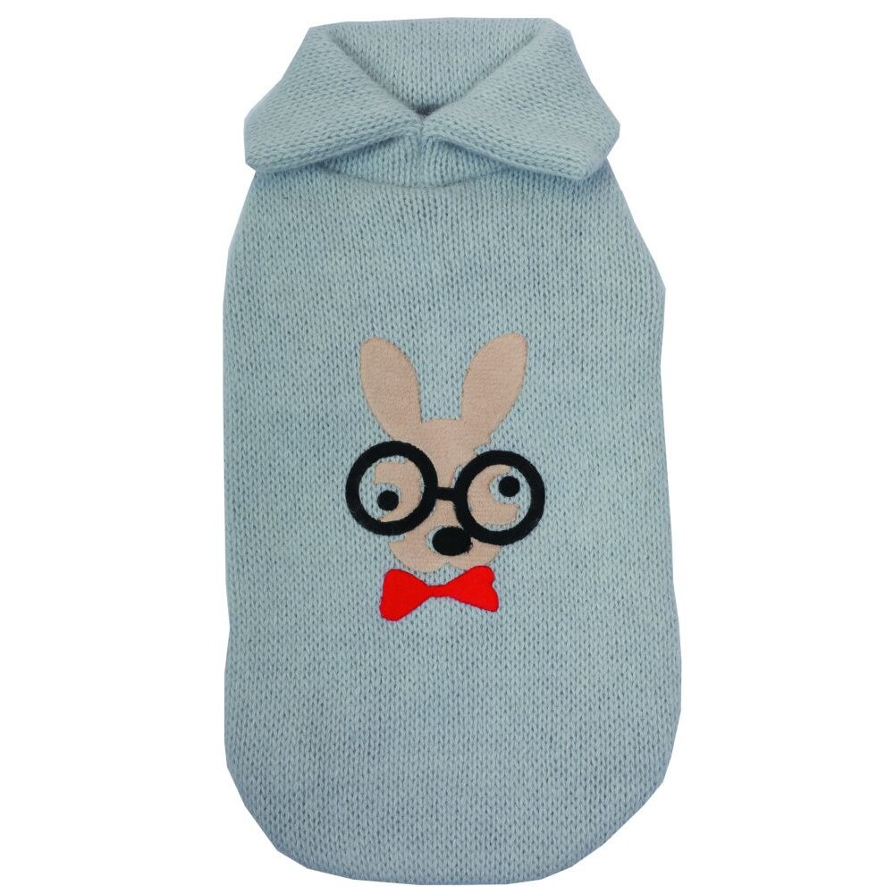 Pulover pentru caini - Doris - albastru - M