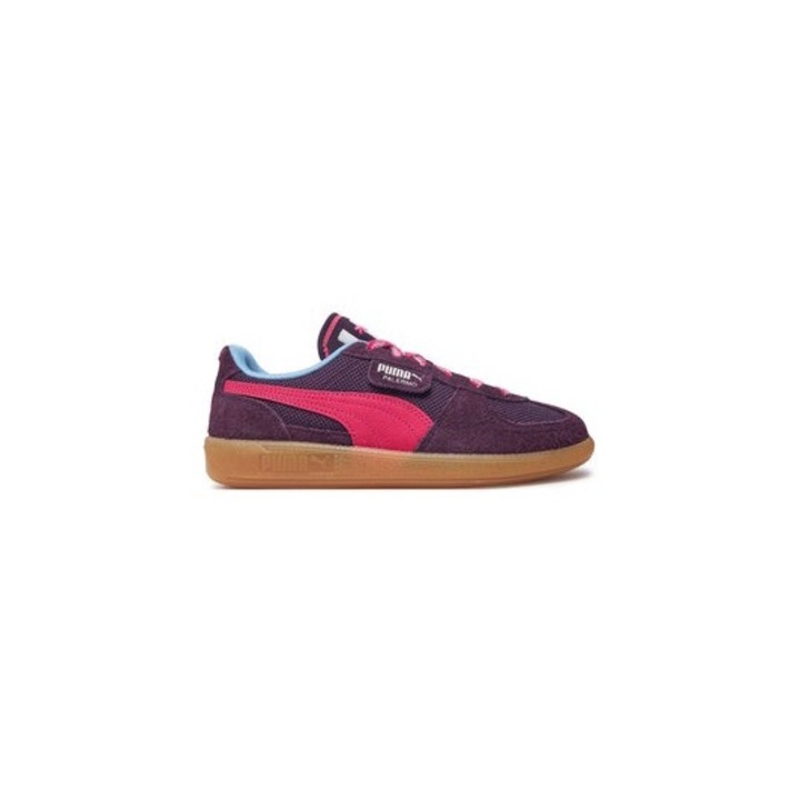 Pantofi sport Unisex Puma, 304440991, Piele naturala, Violet, Violet