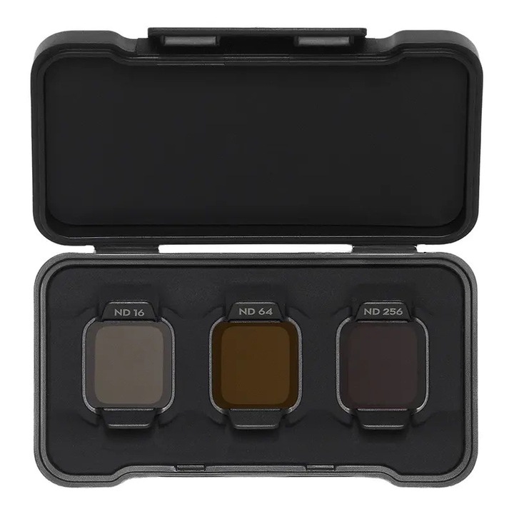 Set 3 filtre ND pentru DJI Flip ND16/64/256, control expunere, constructie usoara, 0.34g