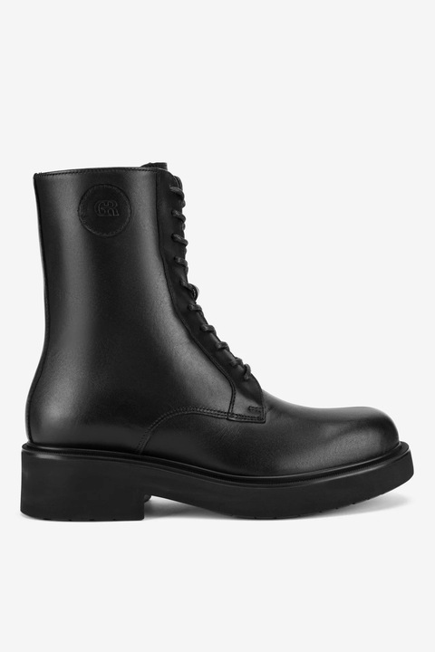 Ghete dama Gino Rossi, 5905588844471, Piele naturala, Negru, Negru