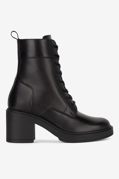 Ghete dama Gino Rossi, 5905588844860, Piele naturala, Negru, Negru
