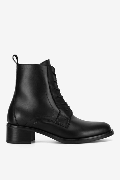 Ghete dama Gino Rossi, 5905588845089, Piele naturala, Negru, Negru