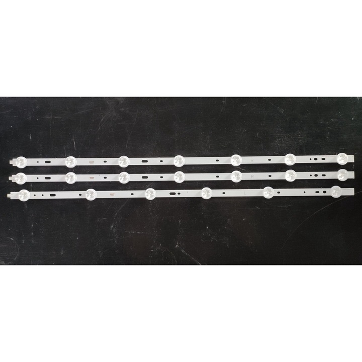 Set barete, 32" - 2 barete x 7 leduri + 1 bareta x 6 leduri, 3V, 590mm