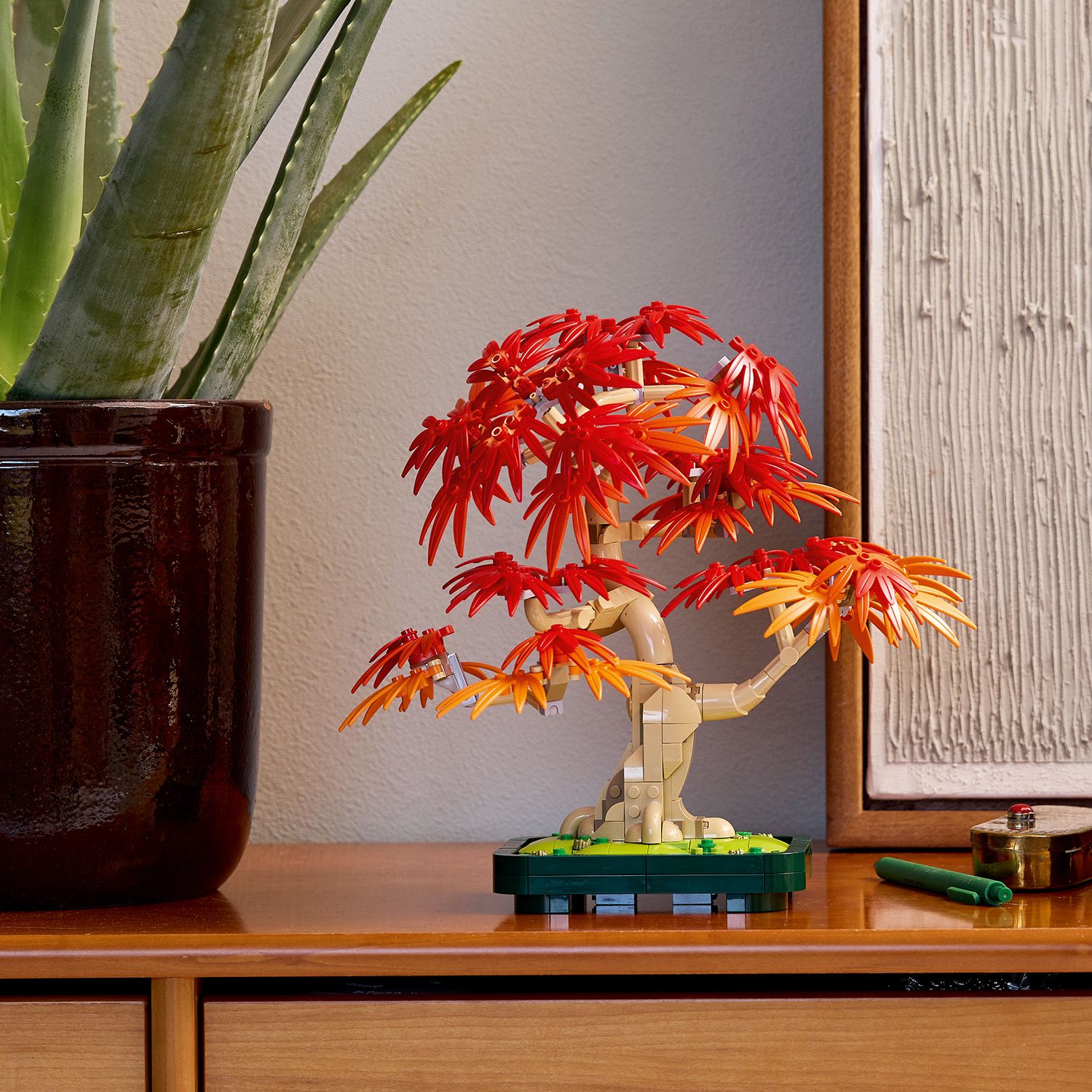 LEGO® Botanicals - Bonsai de artar japonez rosu 10348, 474 piese