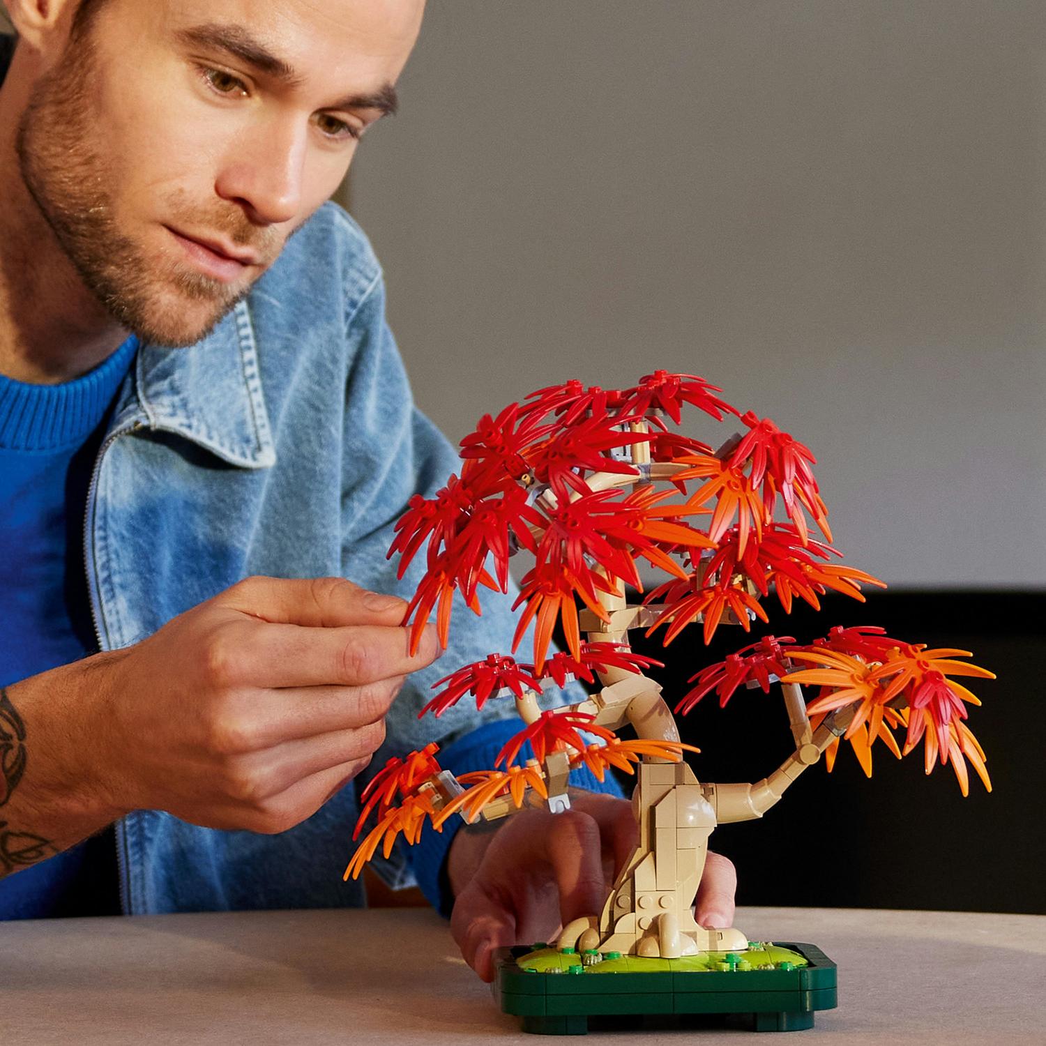 LEGO® Botanicals - Bonsai de artar japonez rosu 10348, 474 piese