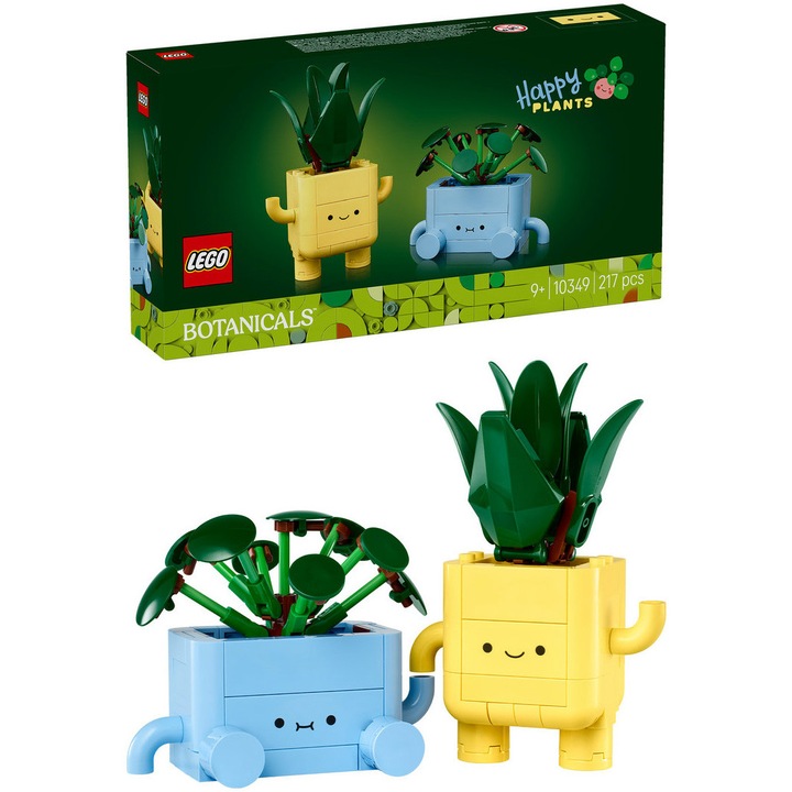 LEGO® Botanicals - Mosolygós növények 10349, 217 db