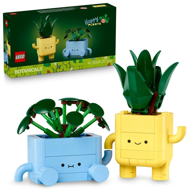 LEGO® Botanicals - Mosolygós növények 10349, 217 db