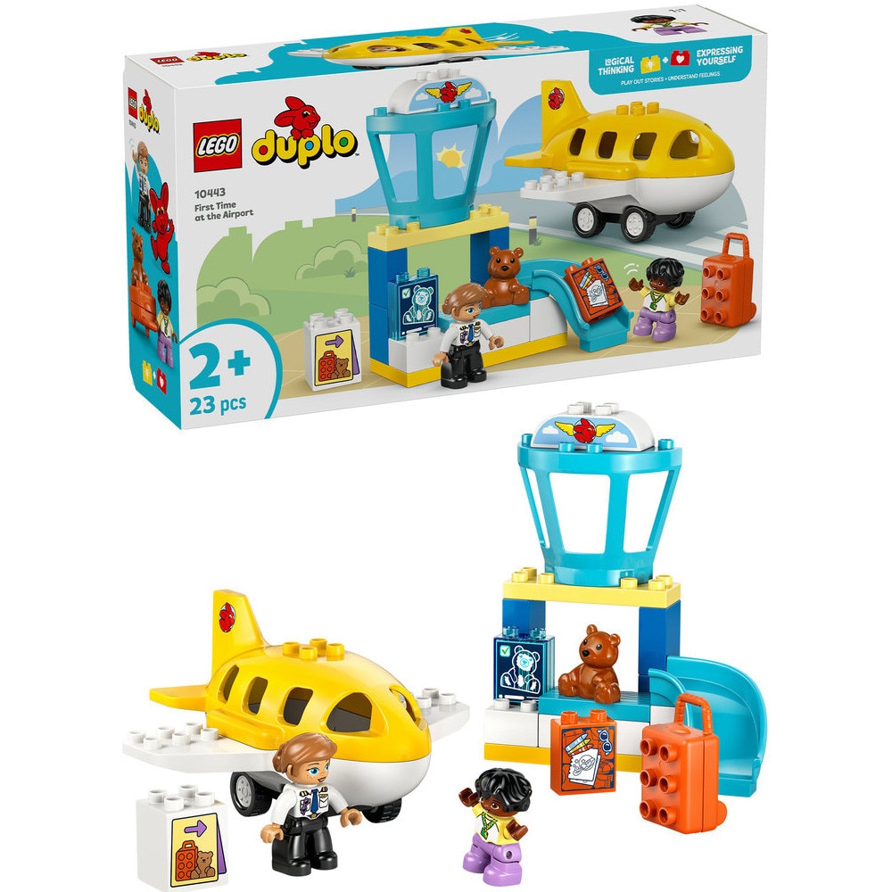 LEGO® DUPLO® - Prima oara la aeroport 10443, 23 piese