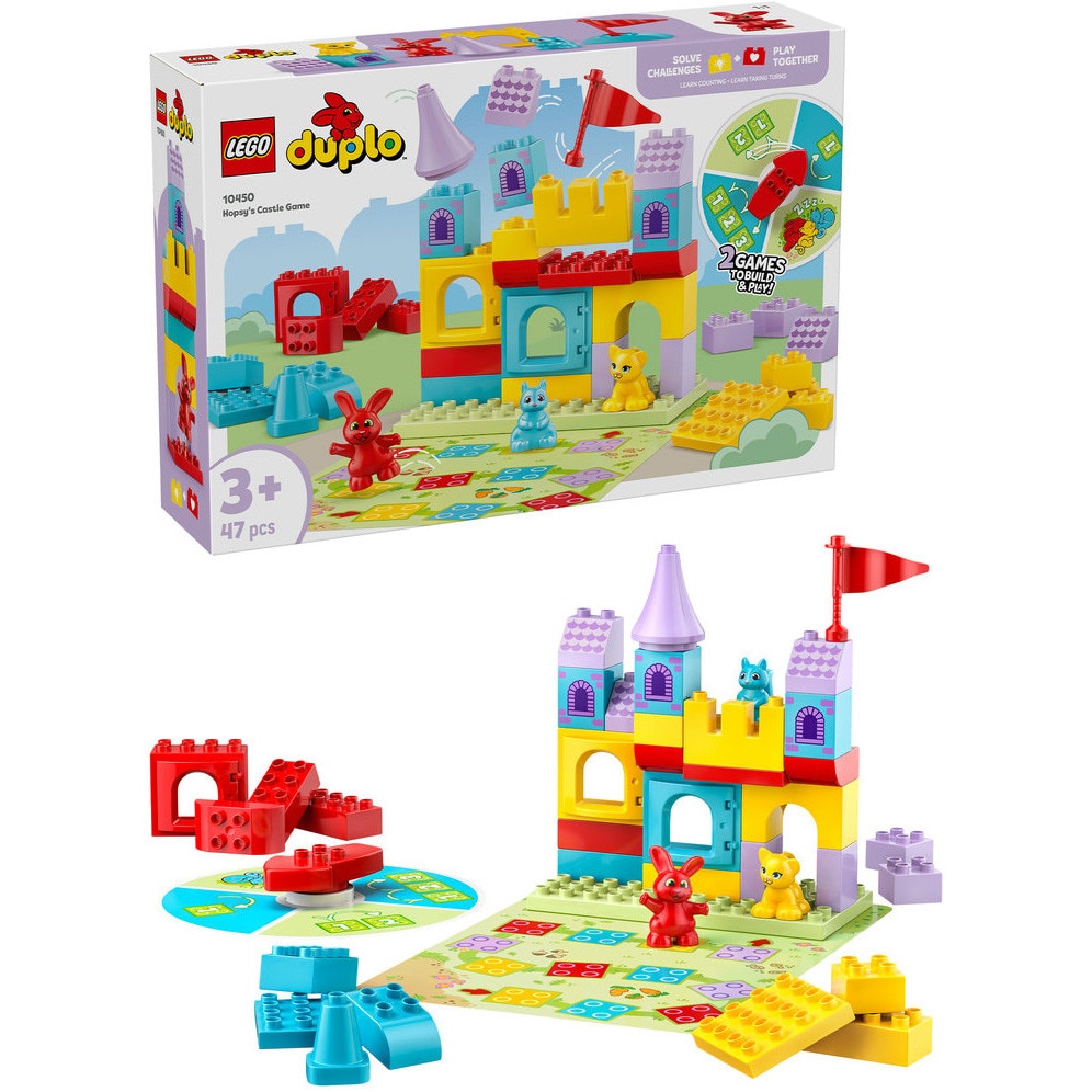 LEGO® DUPLO® - Jocul de la castelul Saltaretei 10450, 47 piese