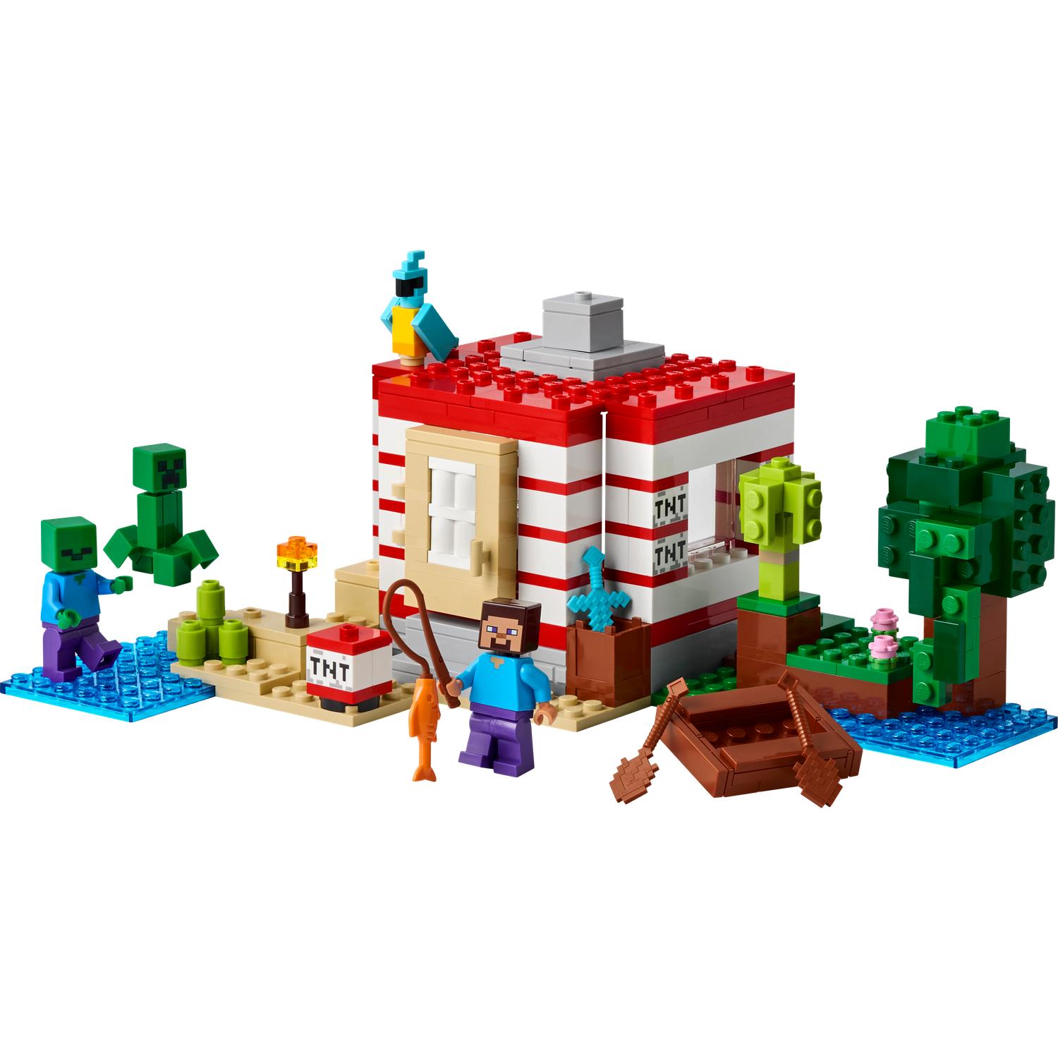 LEGO® Minecraft® - Casa TNT din jungla 21275, 287 piese - eMAG.ro