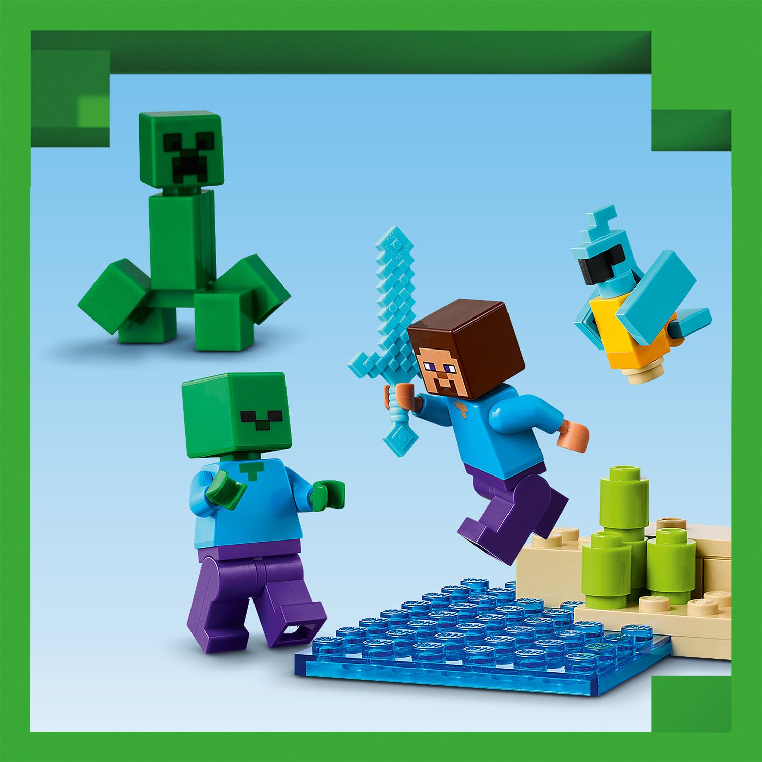 LEGO® Minecraft® - Casa TNT din jungla 21275, 287 piese - eMAG.ro