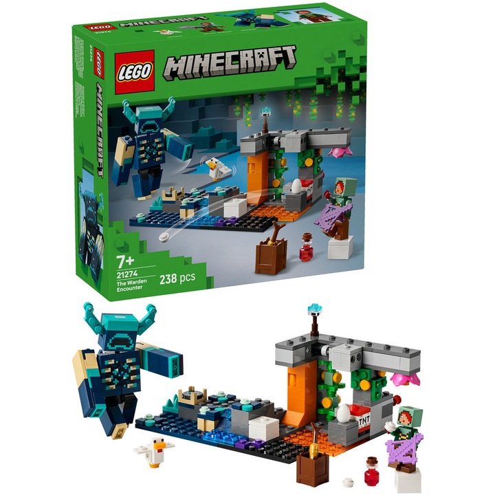 LEGO® Minecraft® - Találkozás az Őrzővel 21274, 238 db