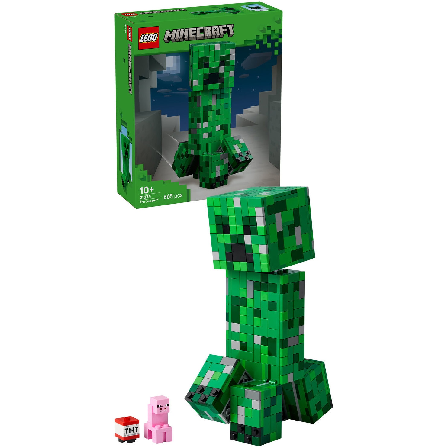 LEGO® Minecraft® - Creeper™ 21276, 665 piese