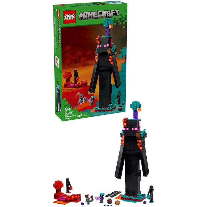 LEGO® Minecraft® - A Bevégzőtorony 21279, 867 db