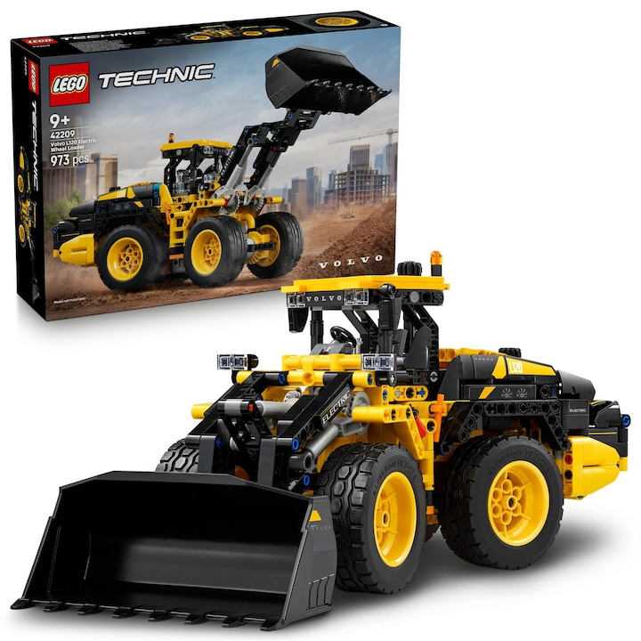 LEGO® Technic -Колесен товарач Volvo L120 Electric 42209, 973 части
