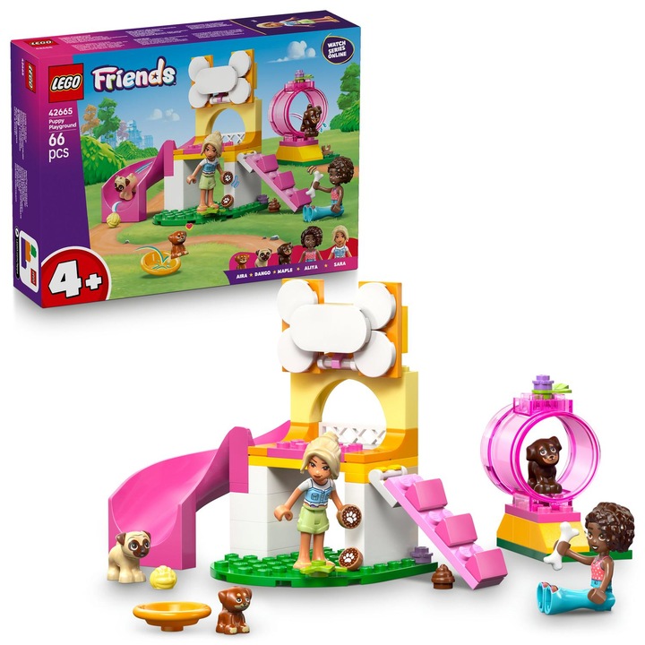 LEGO® Friends - Площадка за кученца 42665, 66 части