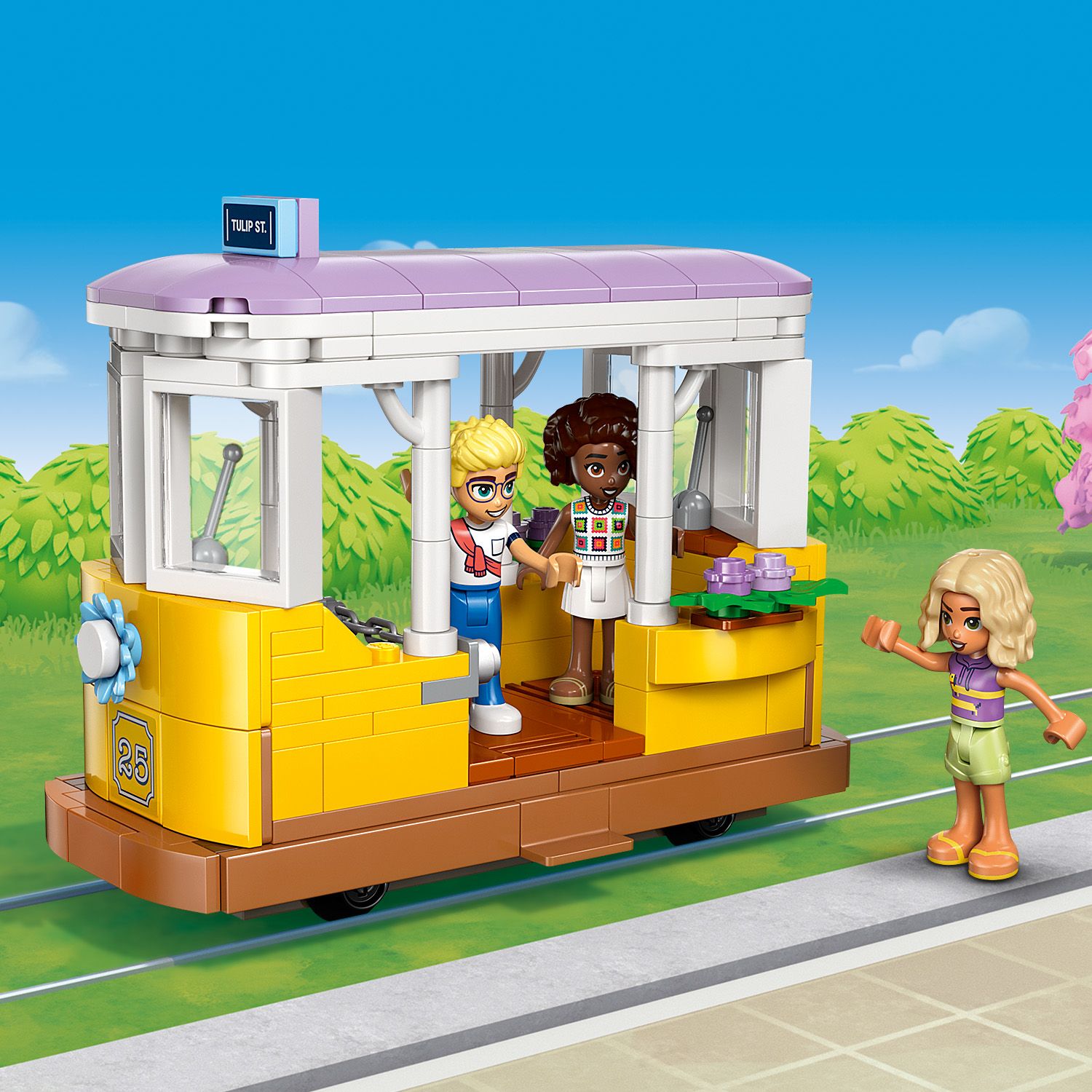LEGO® Friends - Cafenea cu multe plante si florarie 42671, 1138