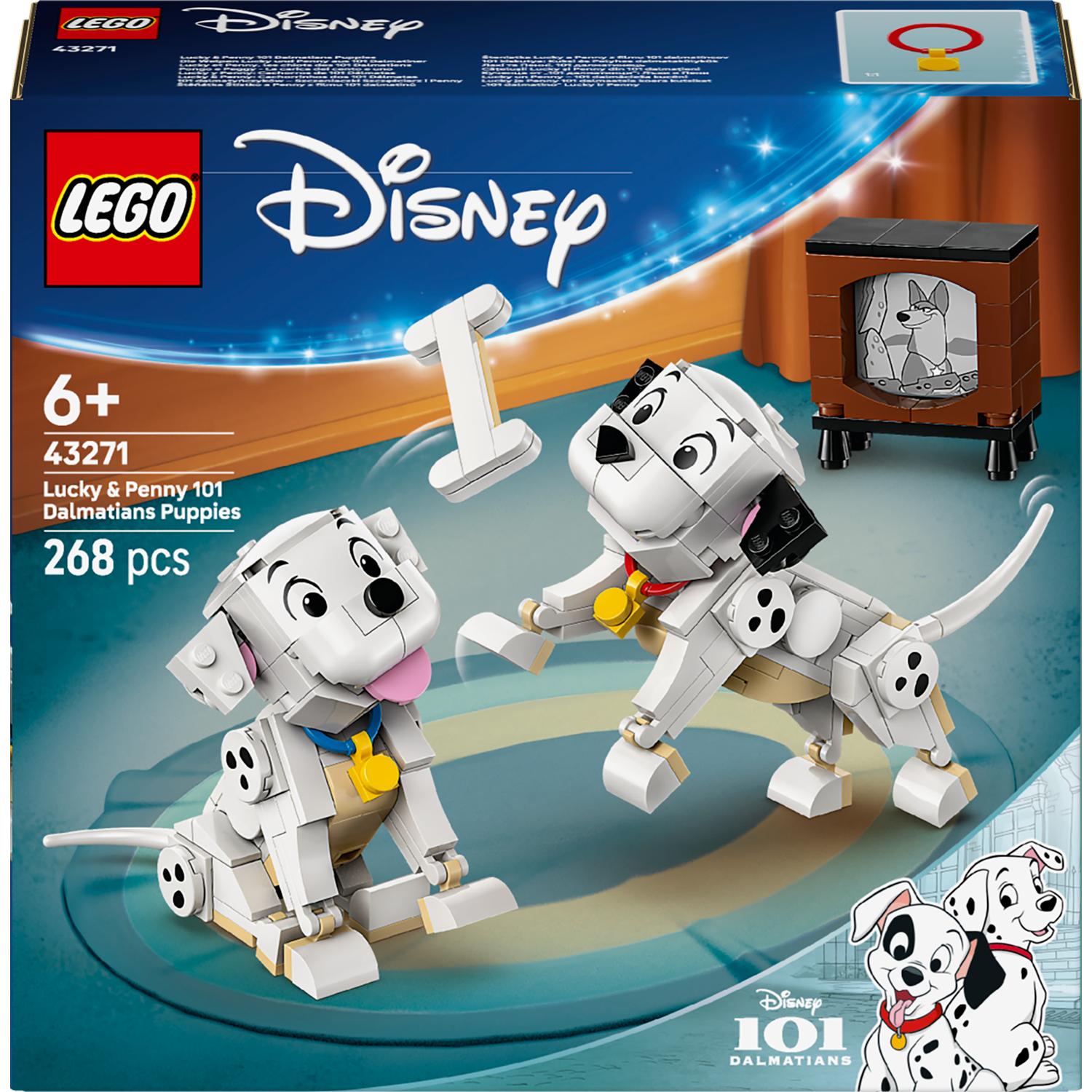 スリーモンキーマミー LEGO® Disney - Catelusii Lucky si Penny din 101 dalmatieni 43271