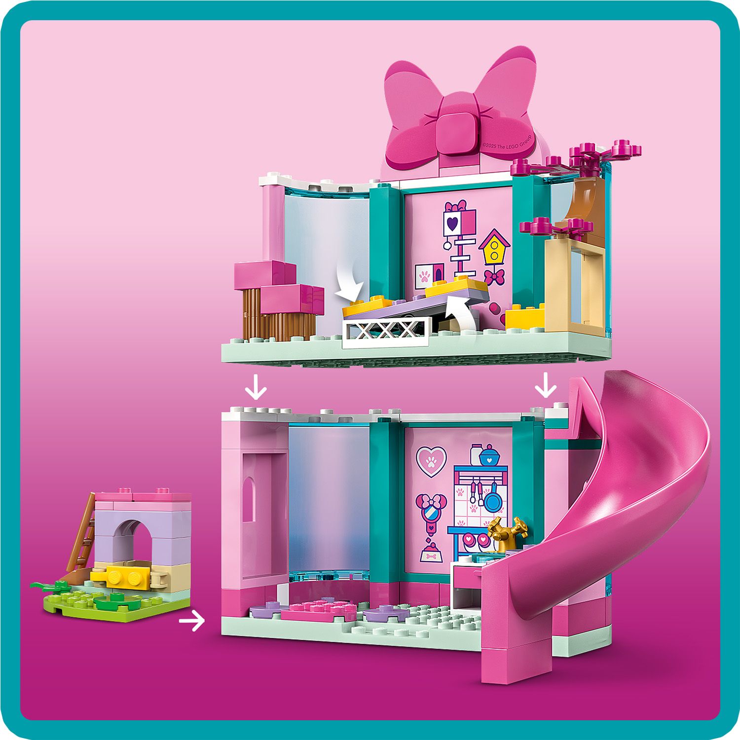 LEGO® Disney Classic - Hotelul pentru animale de companie al lui