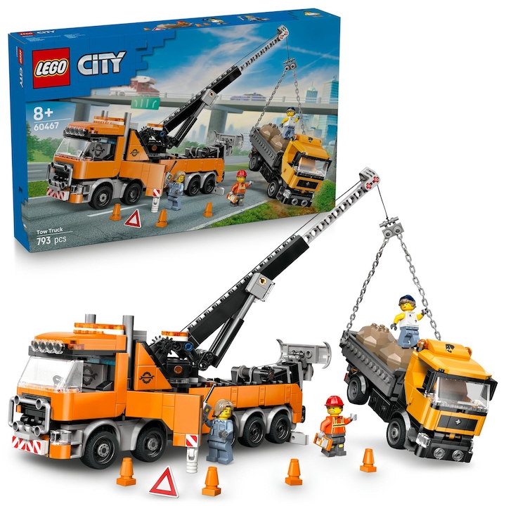 LEGO® City - Nagy teljesítményű vontató daruval 60467, 793 db