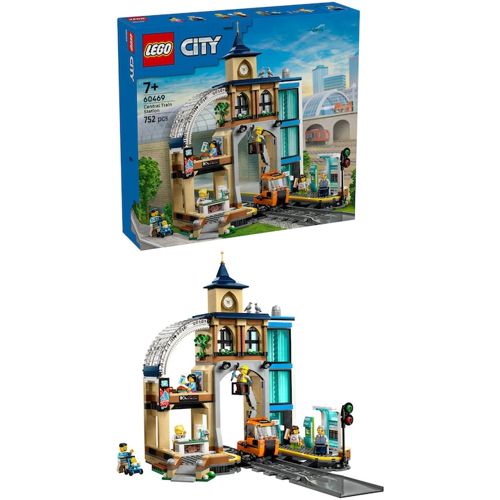LEGO® City - Központi pályaudvar 60469, 752 db