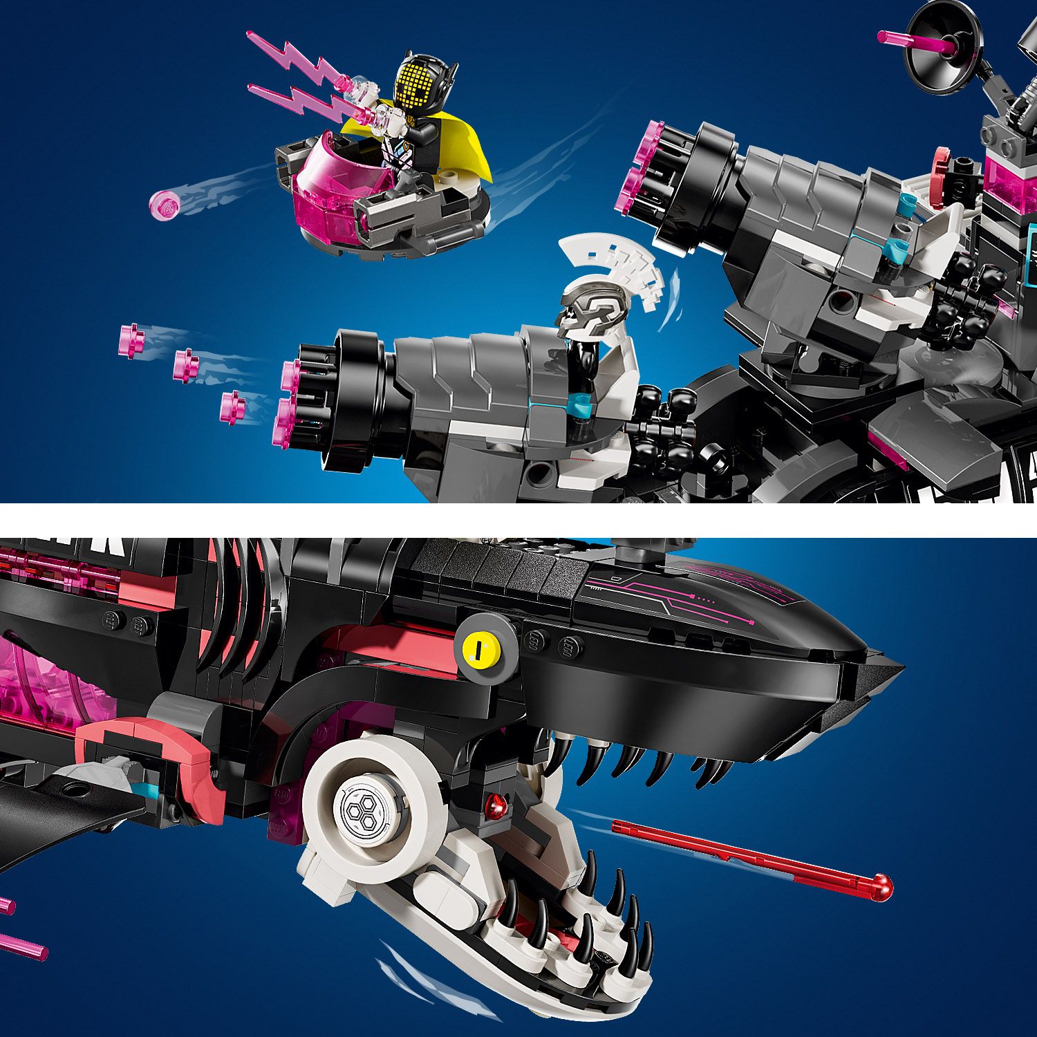 LEGO® DREAMZzz™ - Submarin-rechin de cosmar 71500, 1413 piese