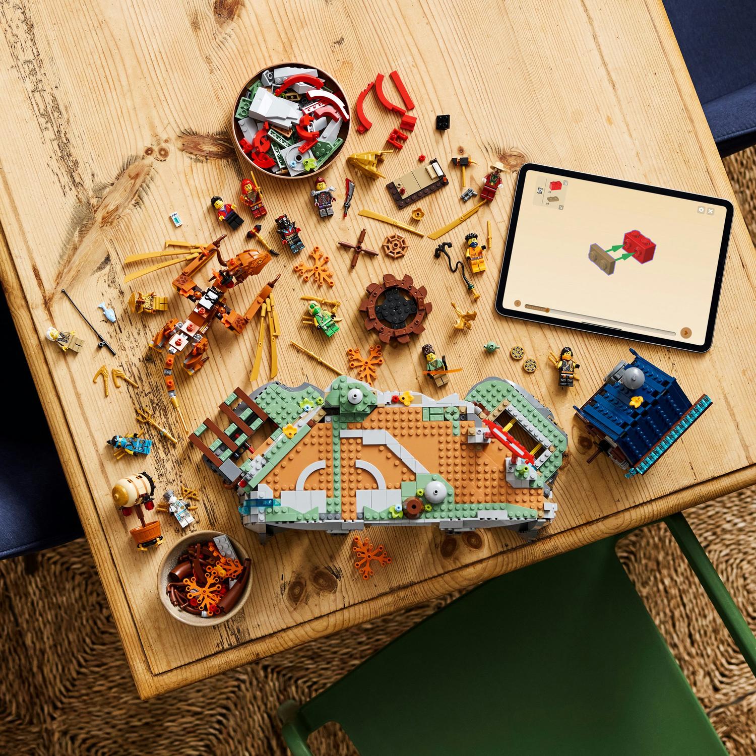 LEGO® NINJAGO® - Orasul templelor la turneu 71814, 3489 piese