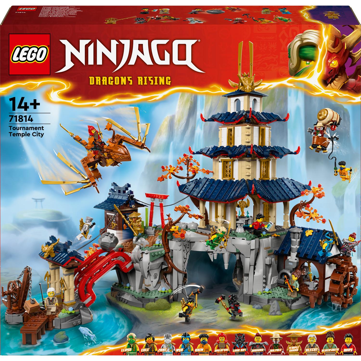 LEGO® NINJAGO® - Orasul templelor la turneu 71814, 3489 piese